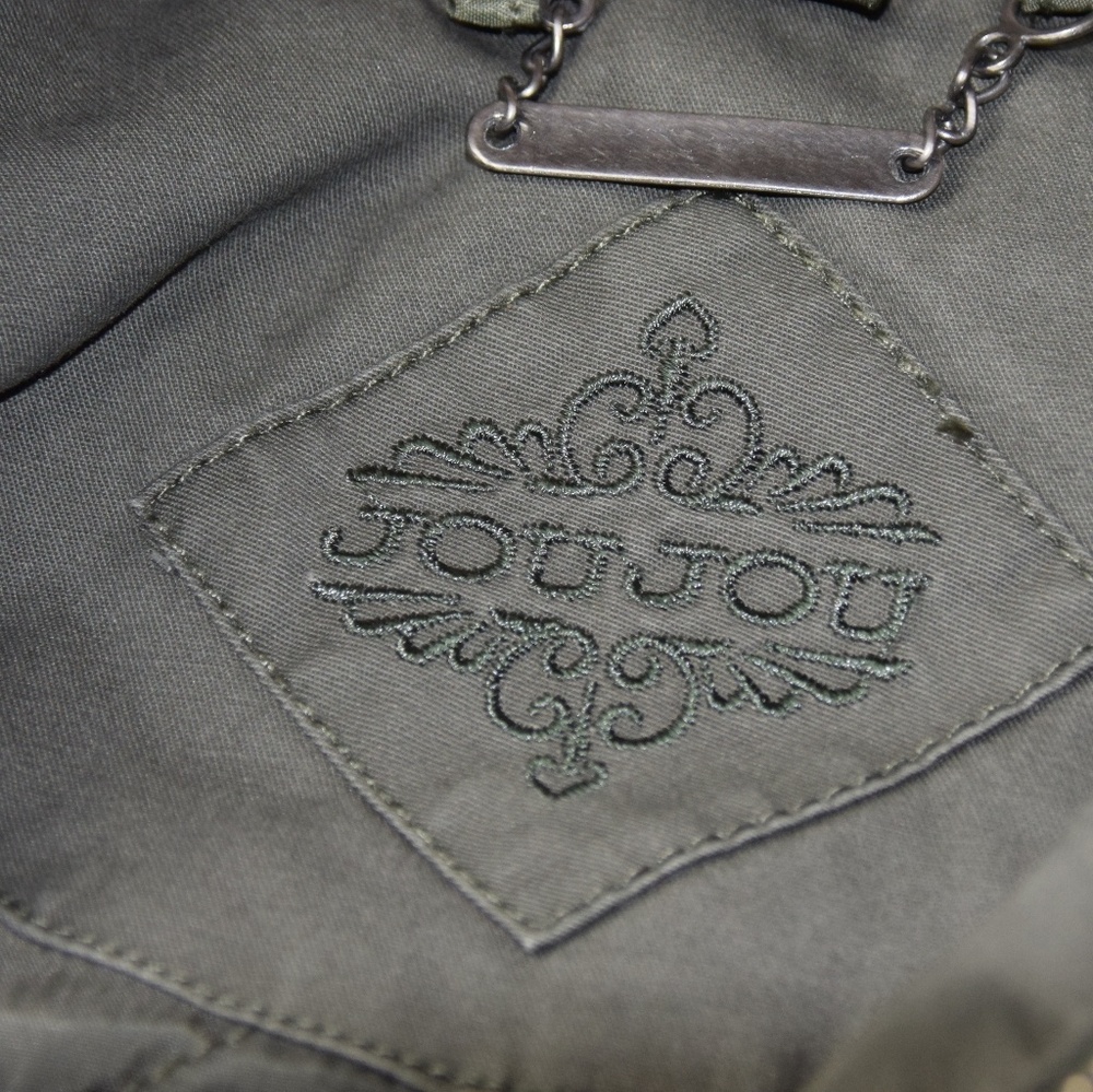 Host Picked🎉- Jou Jou Faux Fur Hood Green Jacket - Picture 3 of 7